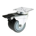 Twin-wheel Casters with TPR Wheels